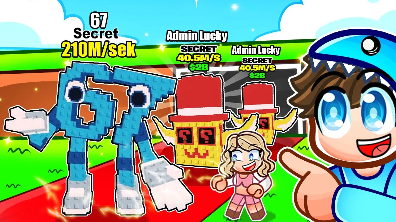 jeg GIVER Mine BEDSTE BRAINROTS TIL NAT i Steal a Brainrot!