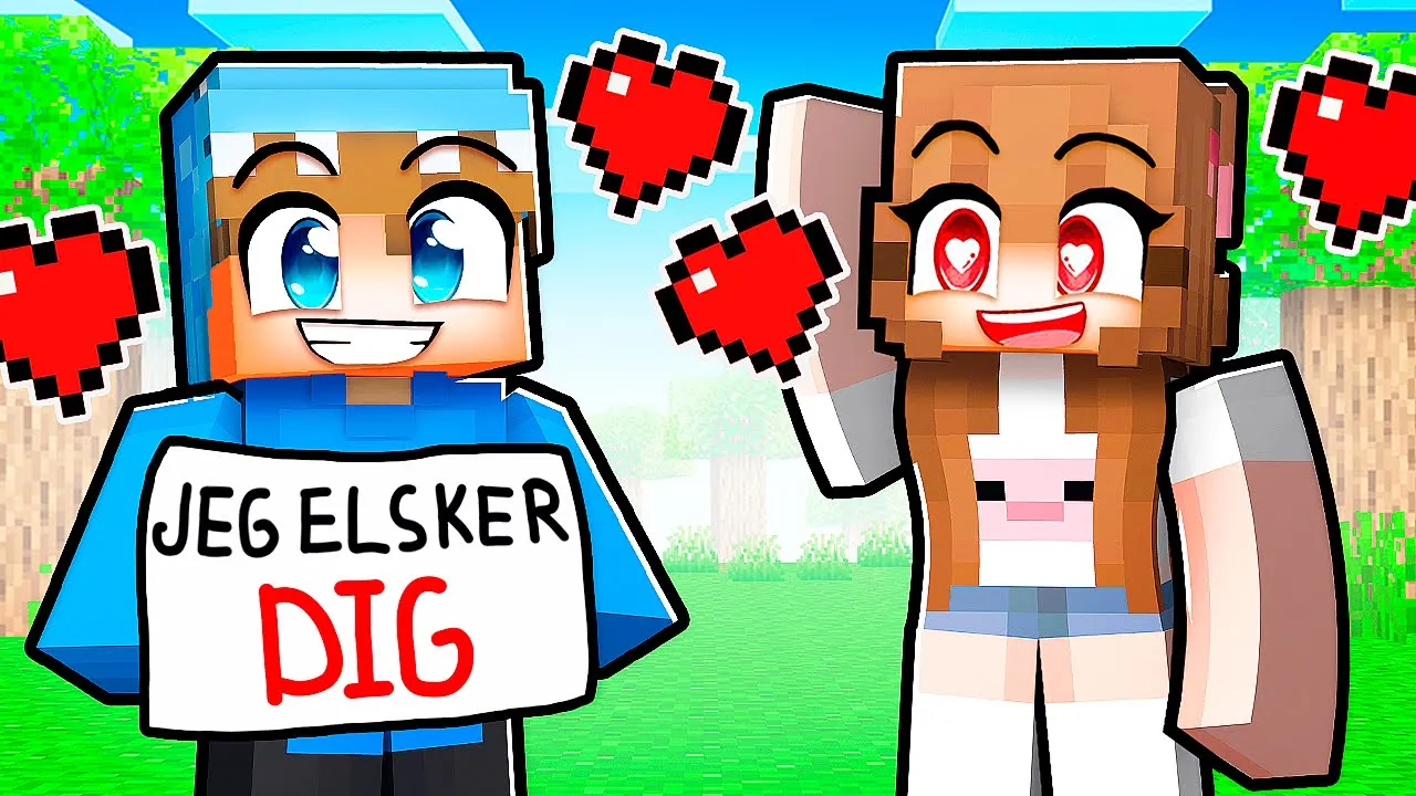 7 Måder at få en KÆRESTE i Minecraft!