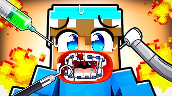 Jeg Tager til en CRAZY TANDLÆGE i Minecraft!