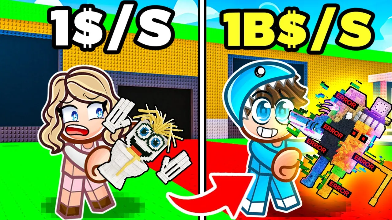 $0 TIL $1 BILLION På 20 MINUTTER Mod Nat i Steal a Brainrot