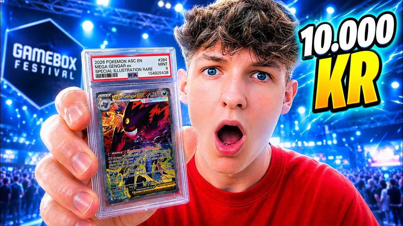 JEG KØBER ET POKEMON KORT TIL 10.000KR TIL GAMEBOX!