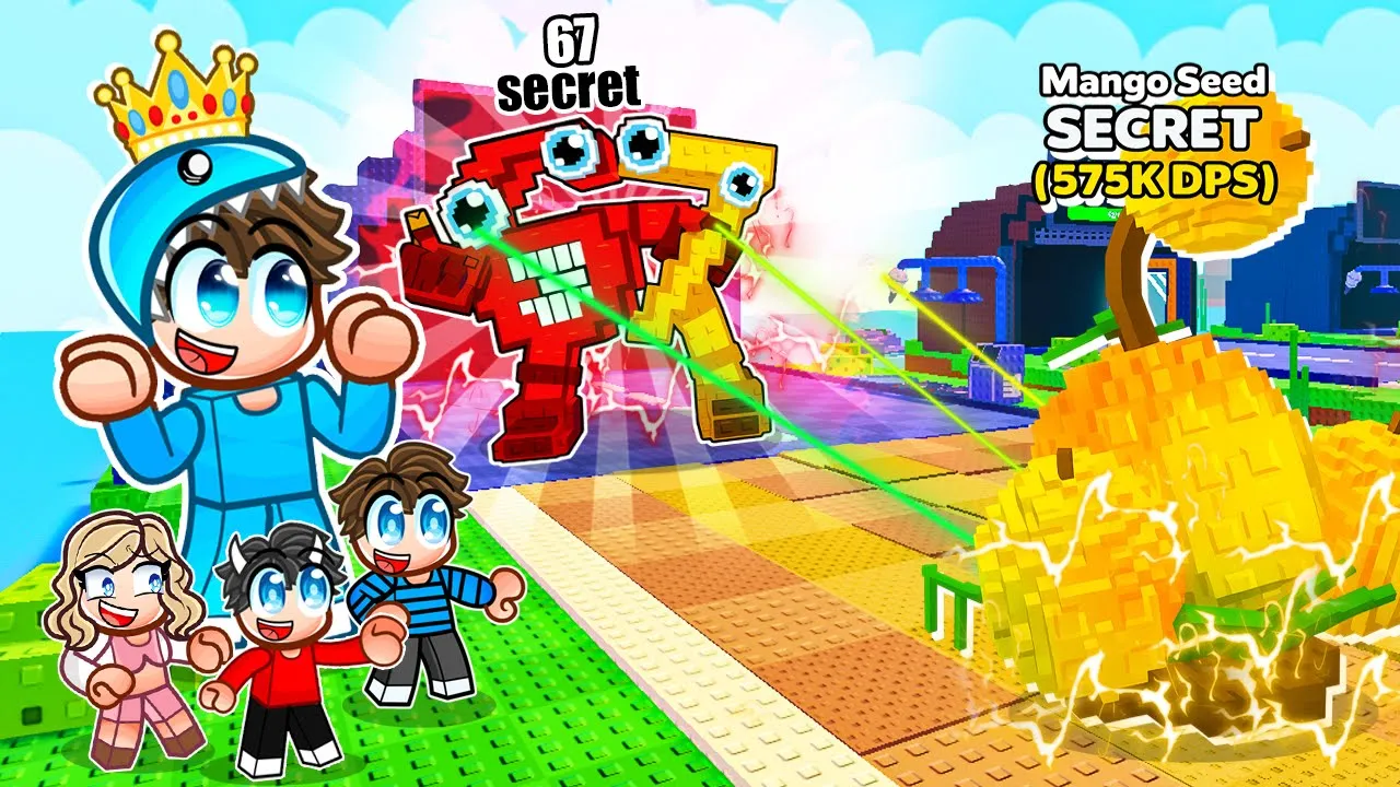 Sådan blev Jeg Den BEDSTE YOUTUBER i Plants Vs Brainrots