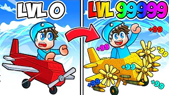 SÅDAN BLEV JEG PRO i BUILD A PLANE i Roblox!