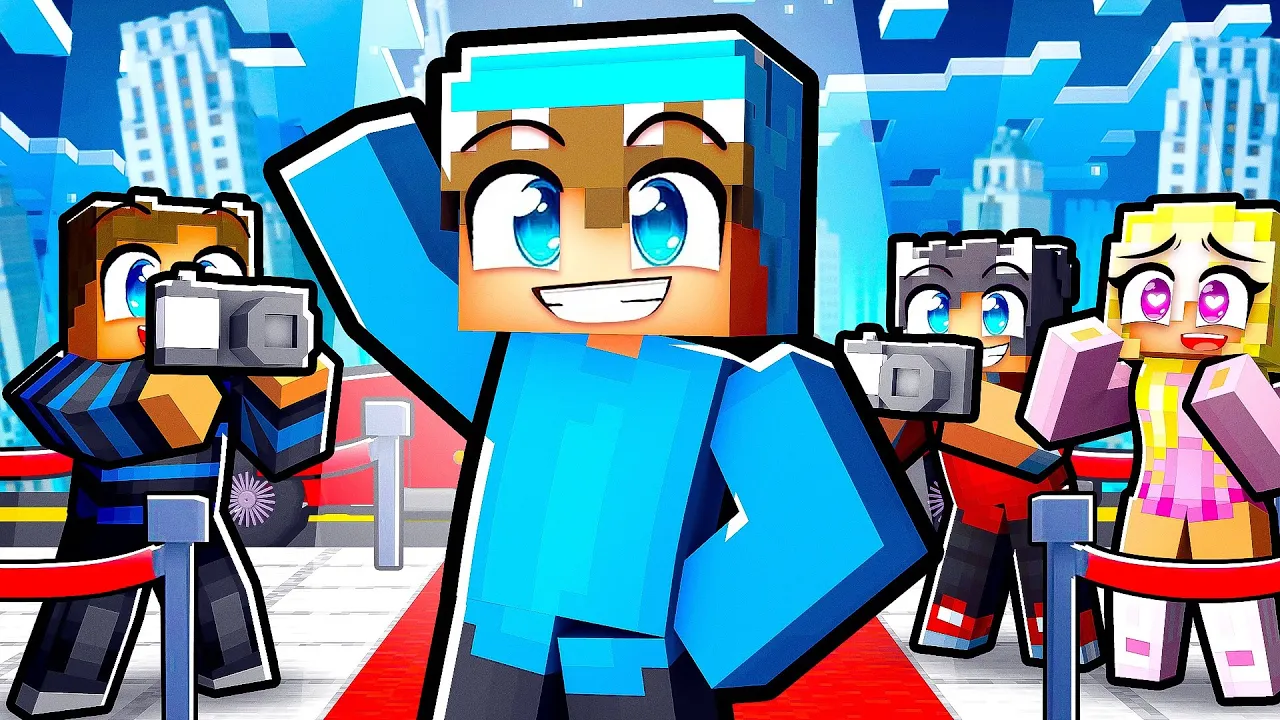 Forvandler Mig Til en SUPERSTJERNE i Minecraft!