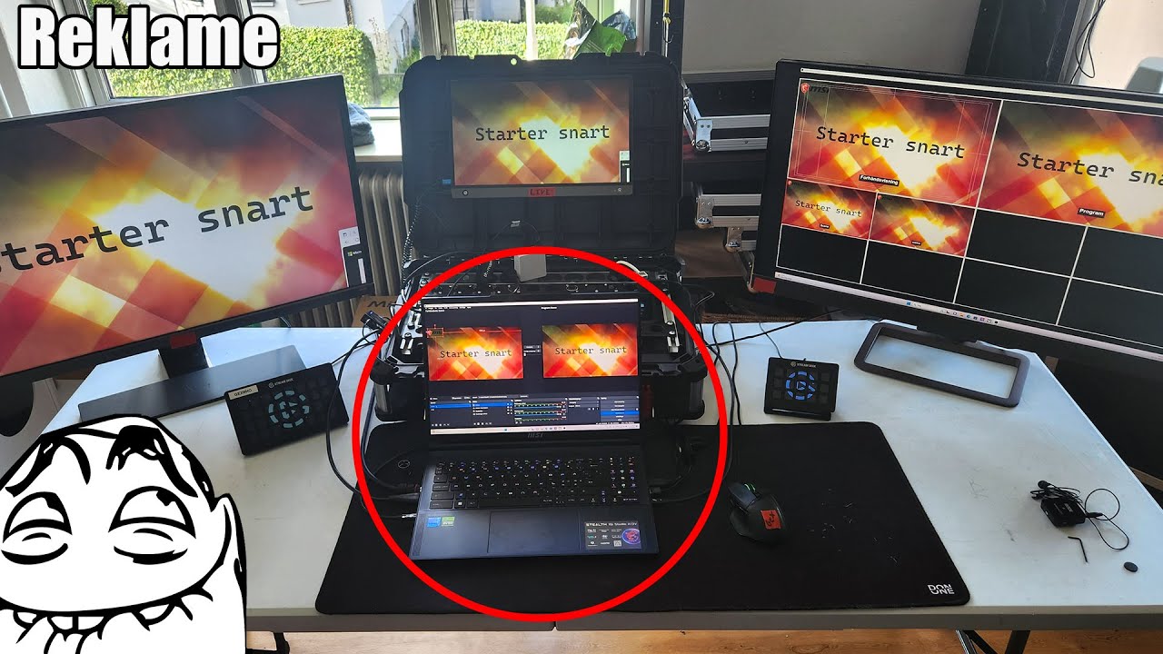 En bærbar kan drive mit firma🤟 -   MSI Stealth
