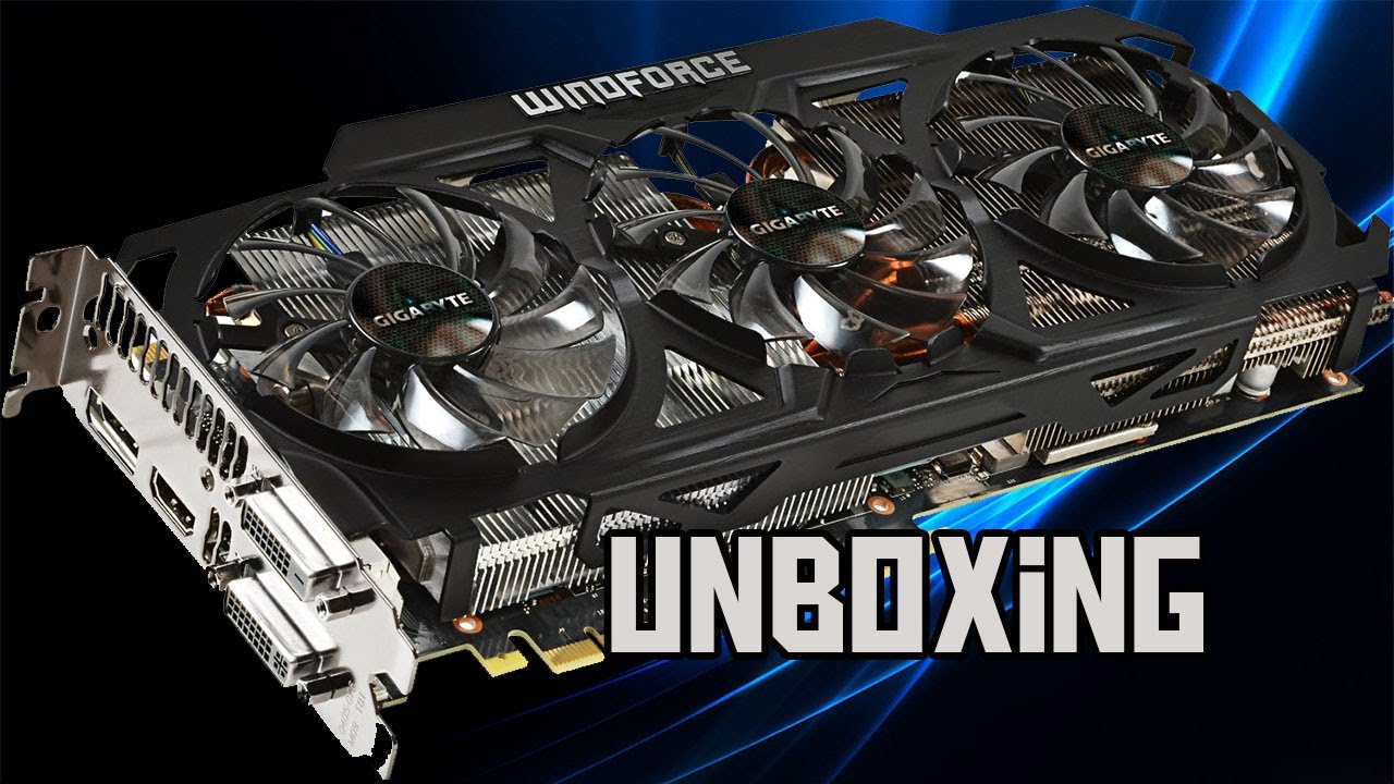 Gigabyte Gtx 770 4GB OC version Unboxing