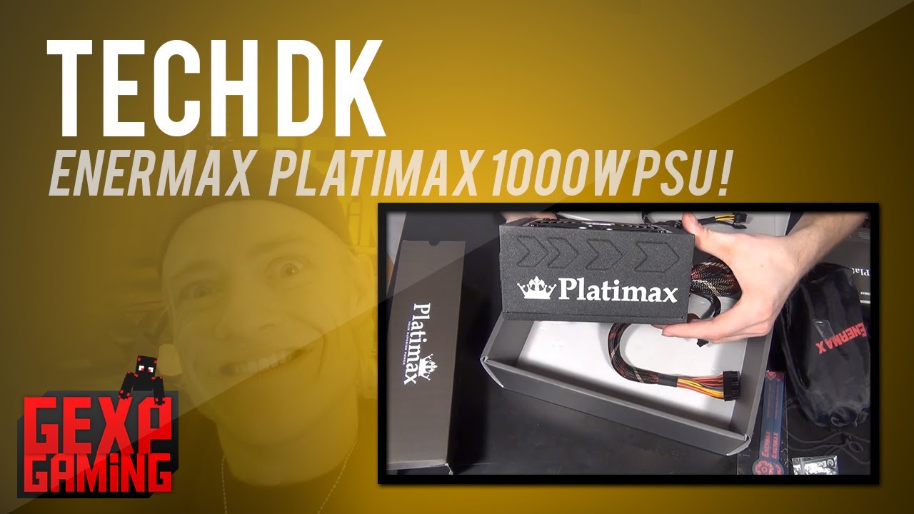 Tech DK Enermax Platimax 1000W en af de bedste psu´er i verden !