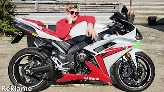 Tilbage til den motorcykel jeg elsker - Yamaha R1 Kørevlog!