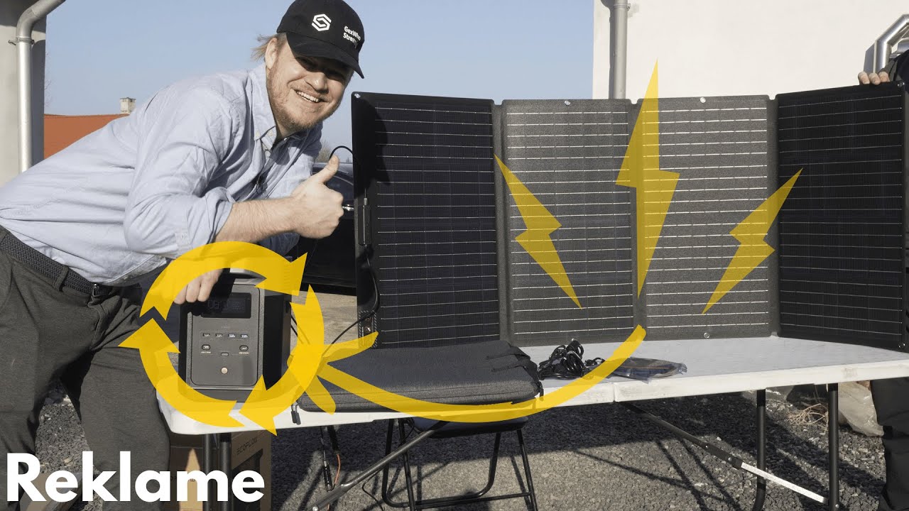 Ecoflow med 160W solpanel til "mobil" streaming ?