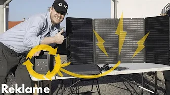 Ecoflow med 160W solpanel til "mobil" streaming ?