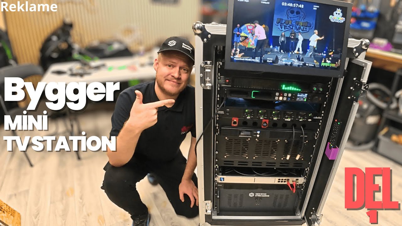 Bygger voldsomt 20U streaming rack! (Del1)