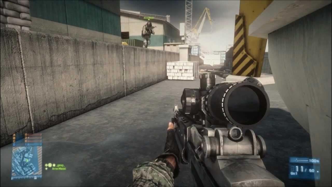 Gexpgaming battlefield 3 sniper !.