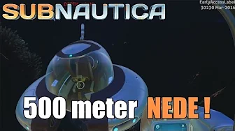 Subnautica survival EP 10 - 500 Meter Nede i Grand Reef !