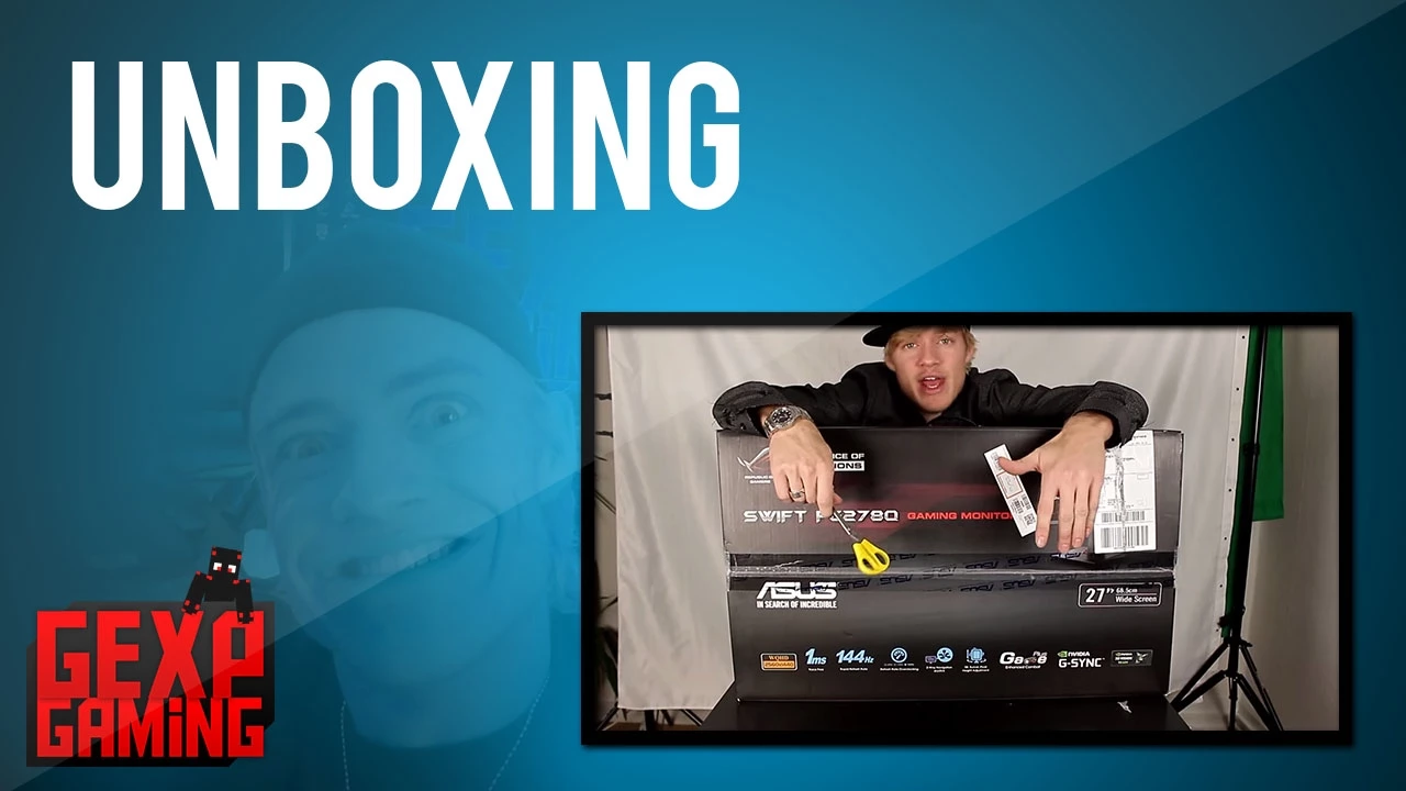 Unboxing af Asus Swift - DEN ULTIMATIVE GAMERSKÆRM !