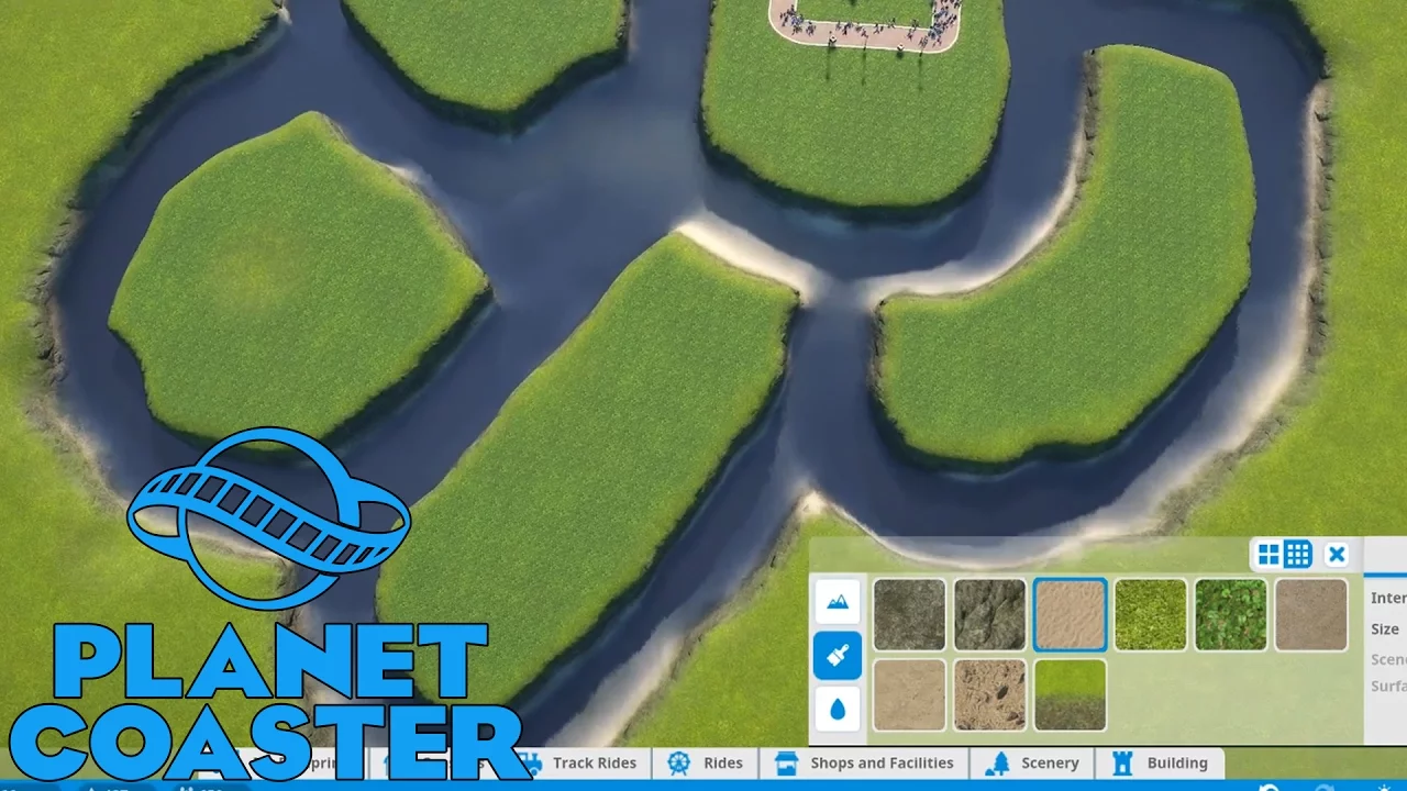 Planet Coaster - 100k Terraforming !!!