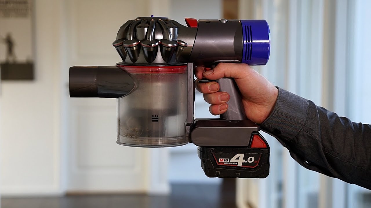 En dyson på Milwaukee batterier?