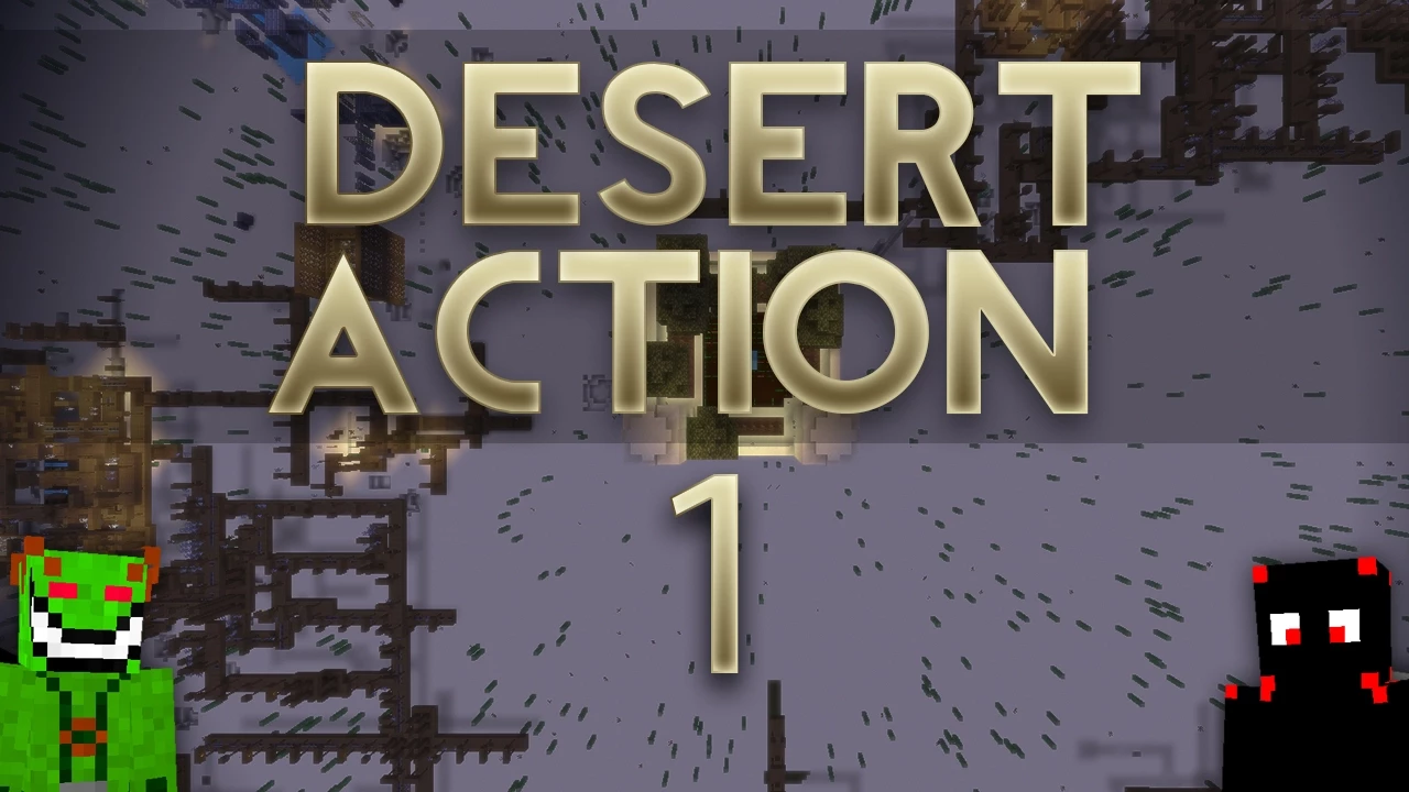 Desert Action 1 - Minecraft er tilbage !!!!