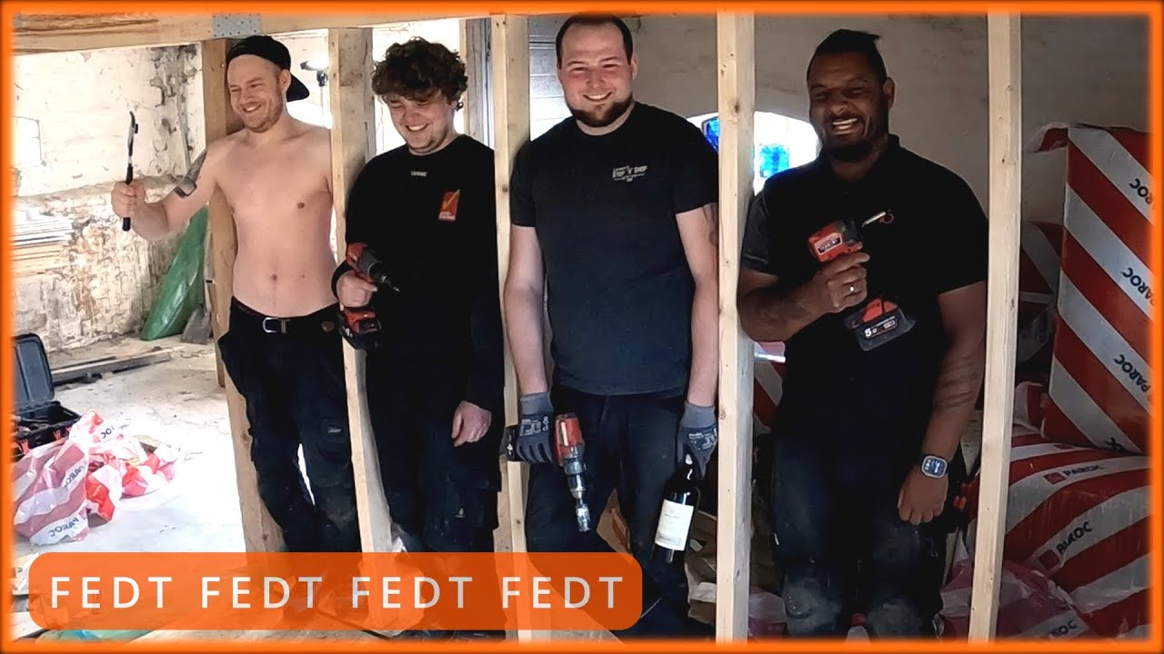 Nyt værksted S3 EP2 - Regler, lægter, kloak😎