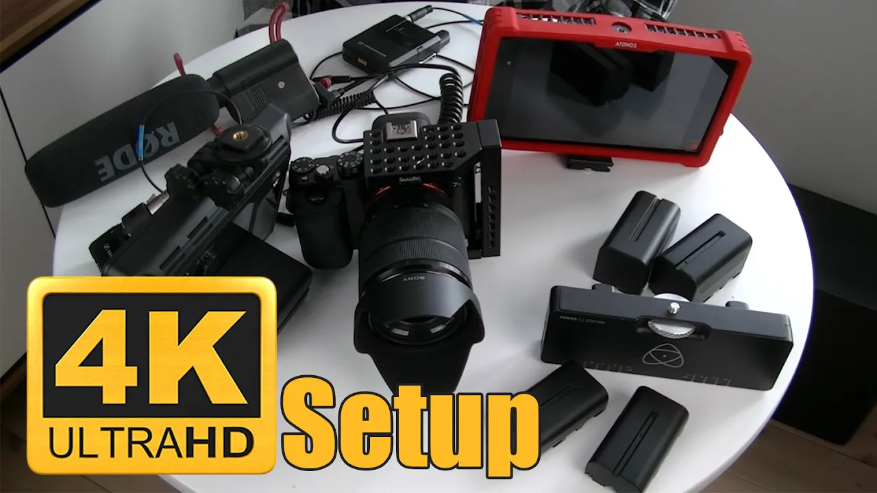 Mit nye 4k video setup "Lidt nørdet" "lidt dyrt" men fuck det .. !