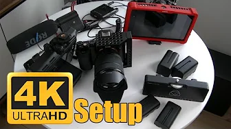 Mit nye 4k video setup "Lidt nørdet" "lidt dyrt" men fuck det .. !