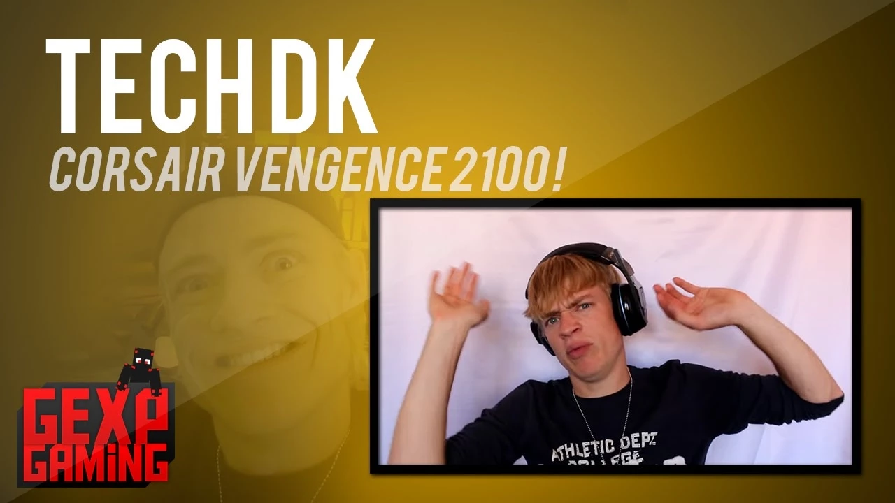 Tech DK   Corsair vengence 2100 trådløst Headset