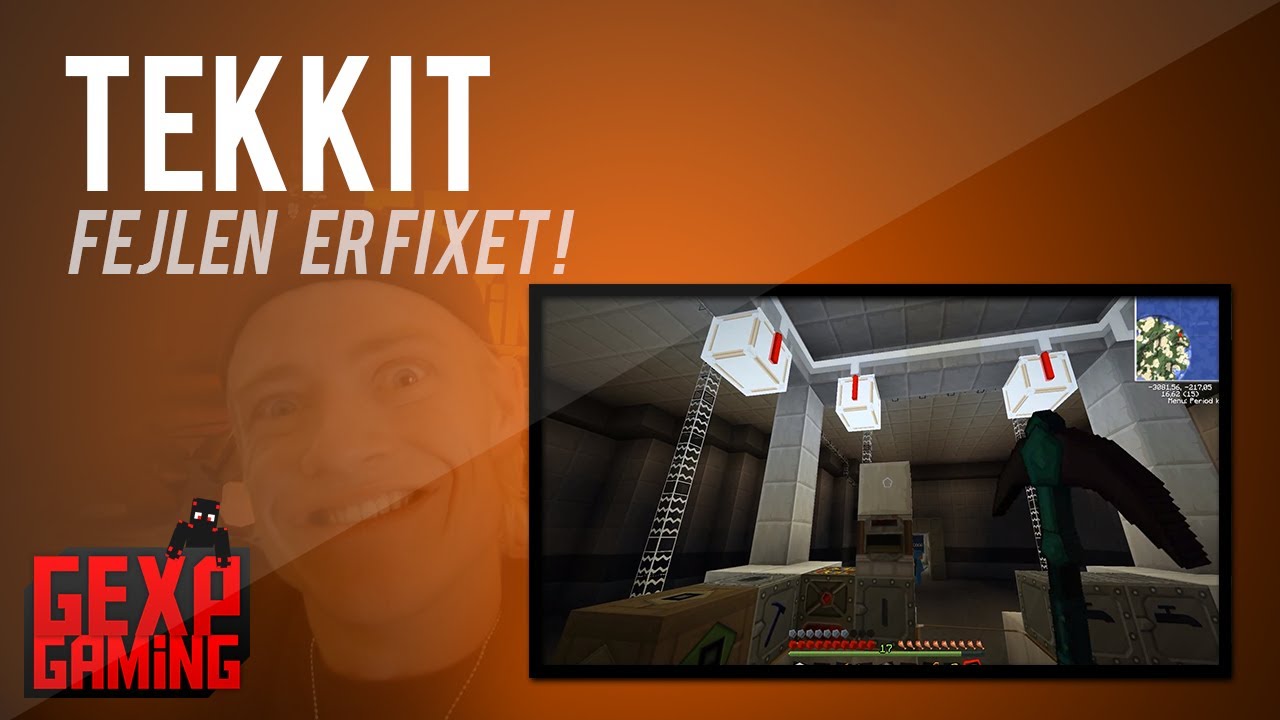 Tekkit med Gex EP 21 Vi fandt fejlen !