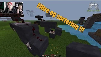 Lær det Redstone - Filter/item sortering !