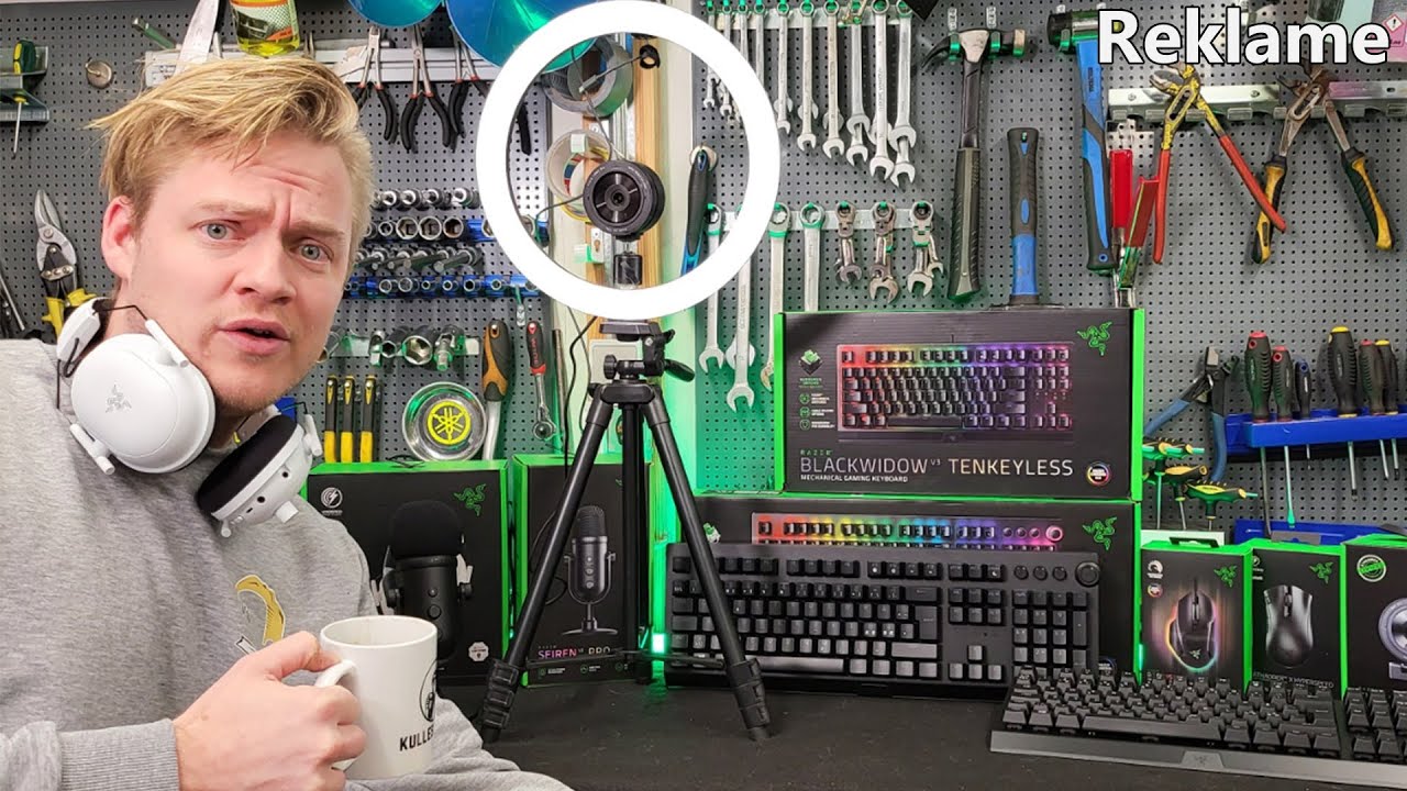 Razer har lavet streaming udstyr ?? (kæmpe jule unboxing)