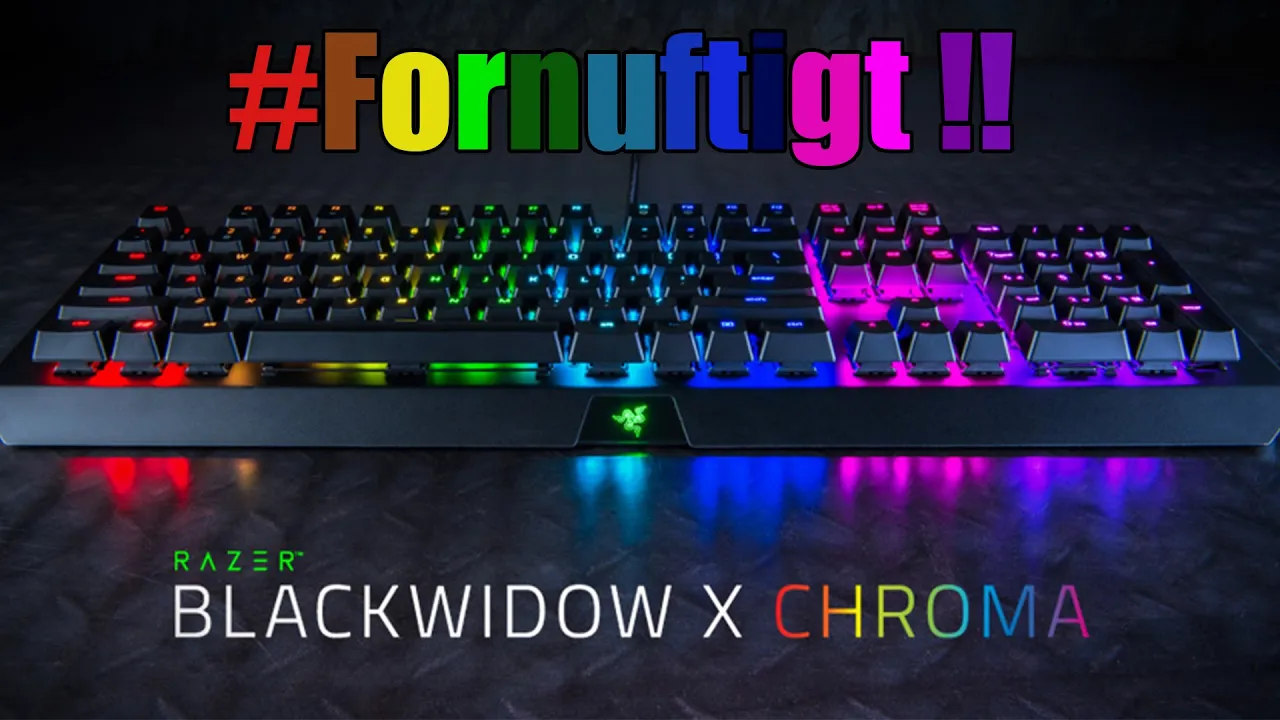 Unboxing - Razer Blackwidow X Chroma