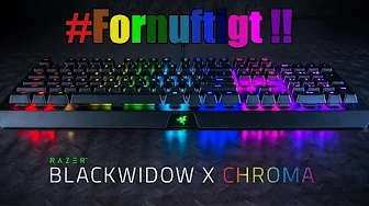Unboxing - Razer Blackwidow X Chroma