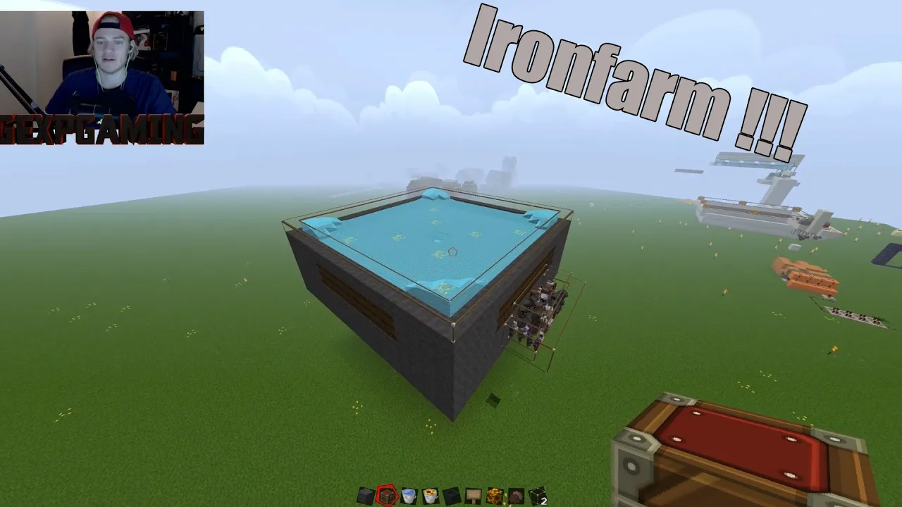 Lær Det Redstone- Ironfarm !