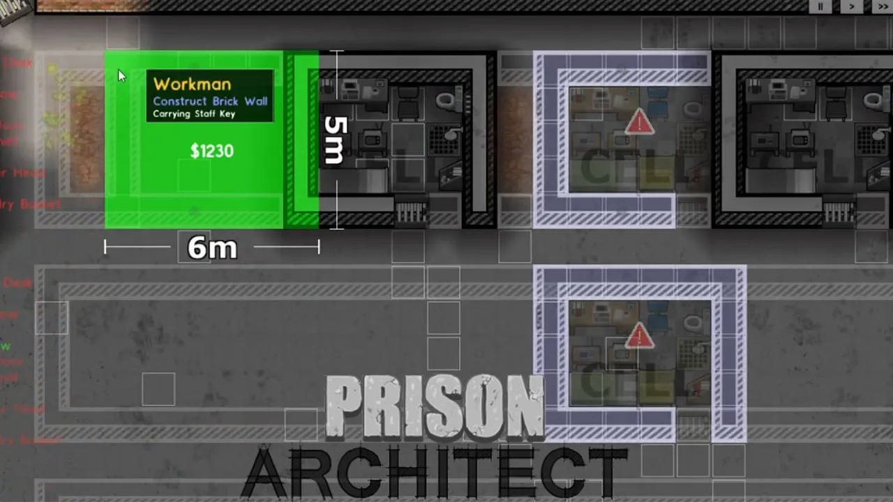 Prison architect EP 16 - SYGESTE CELLE DESIGN