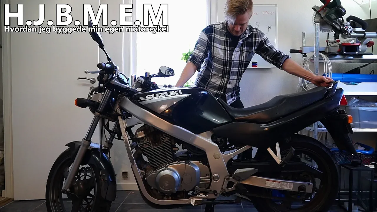 Hvordan jeg byggede min egen motorcykel DEL 1- At finde den rigtige MC