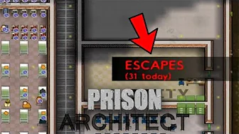 Prison architect EP 14 - 31 FANGER FLYGTER !!!