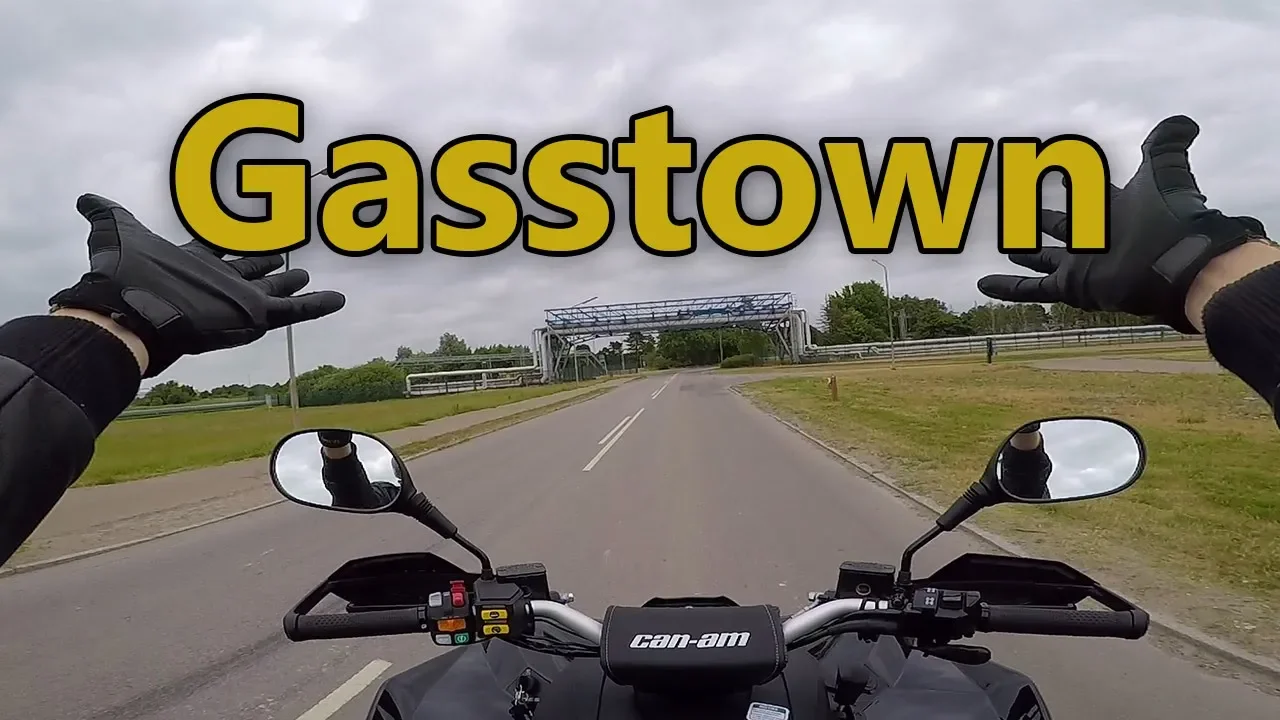 ATV kørevlog #5 - Besøger Real life Gastown !