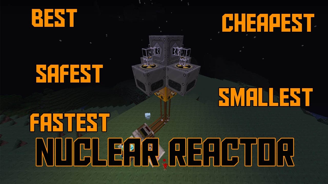 Safest, smallest, best, most compackt Nuclear Reactor ever invented in tekkit By Gex