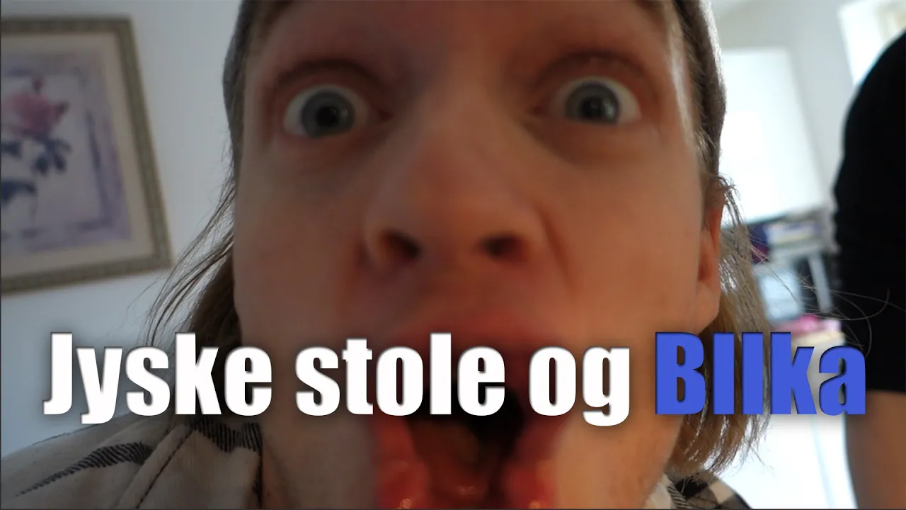 Jyske stole  og Bilka tur !