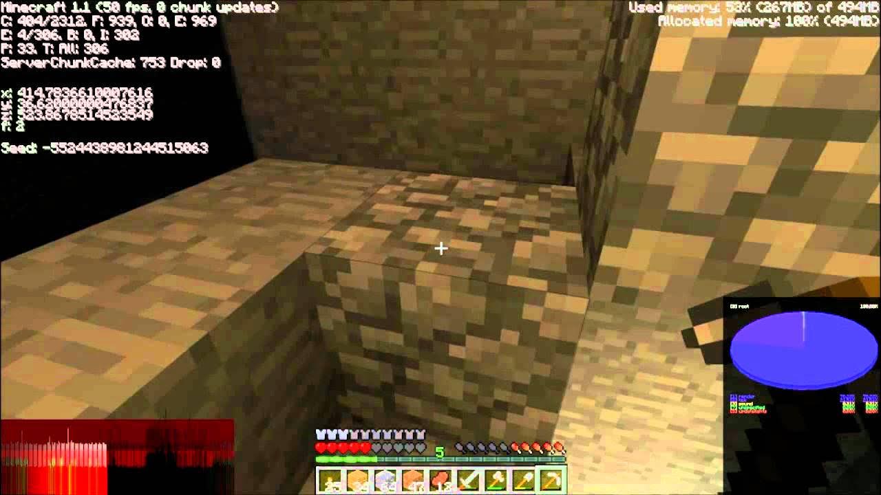 Gexpgaming Minecraft hule-eventyr part 5 pludselig kløft !