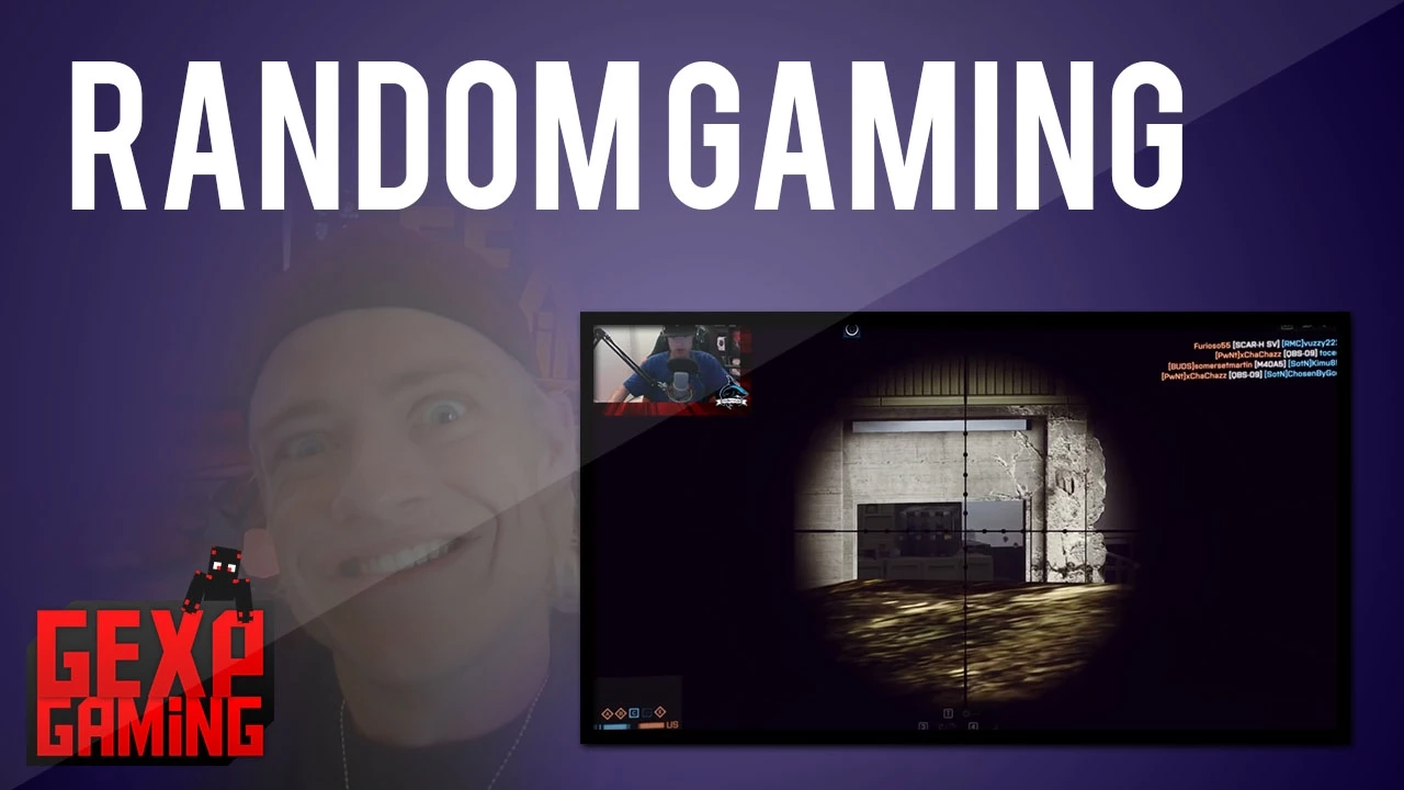 Random Gaming med Gex 105 BF4 sniping !