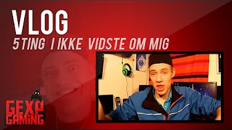 5 Fags om mig ! Stupidaagards DET ER DIN TUR !