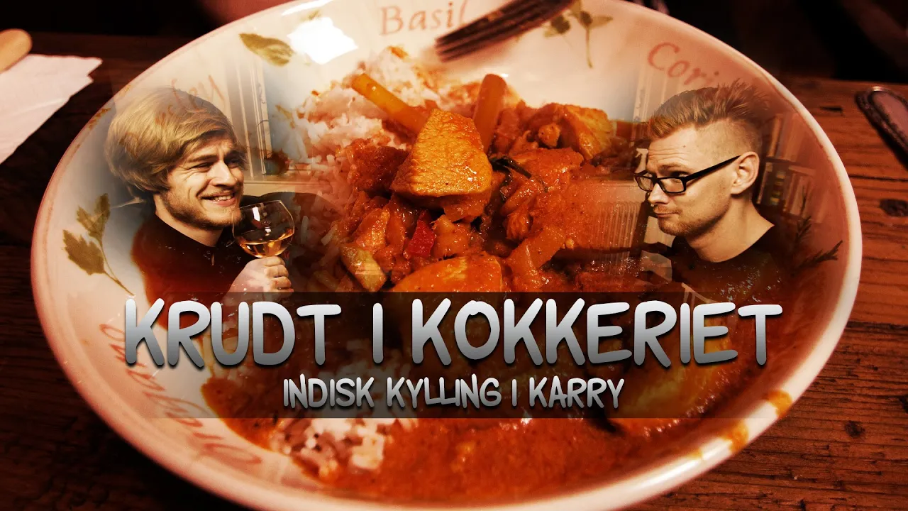 Krudt i Kokkeriet: Indisk kylling i karry