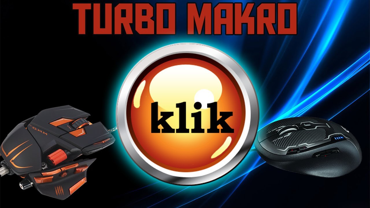 Turbo makro til Logitech G500(s) og Madcatz M.M.O 7 mus