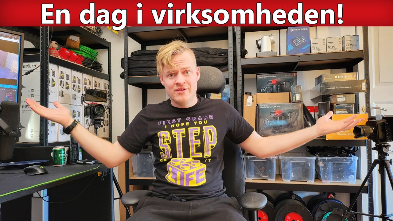 En dag i virksomheden EP3 - Alting er ankommet😱😱
