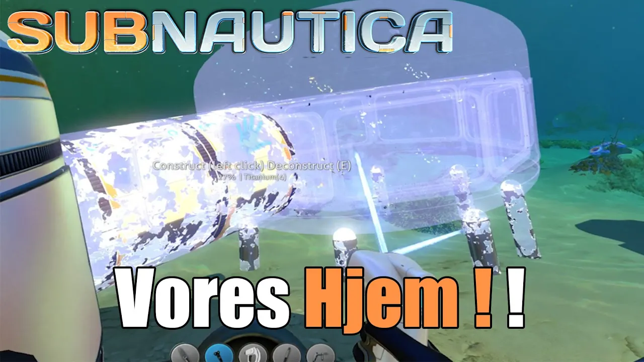 Subnautica survival EP 3 - Vores Hjem !