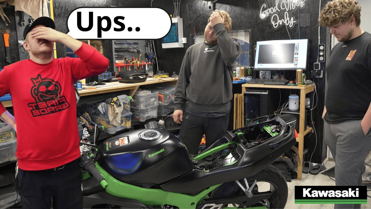 Kawasaki syn gik ikke helt efter planen😅
