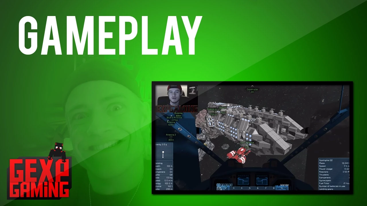 4# Space Engineers - krigs skib !