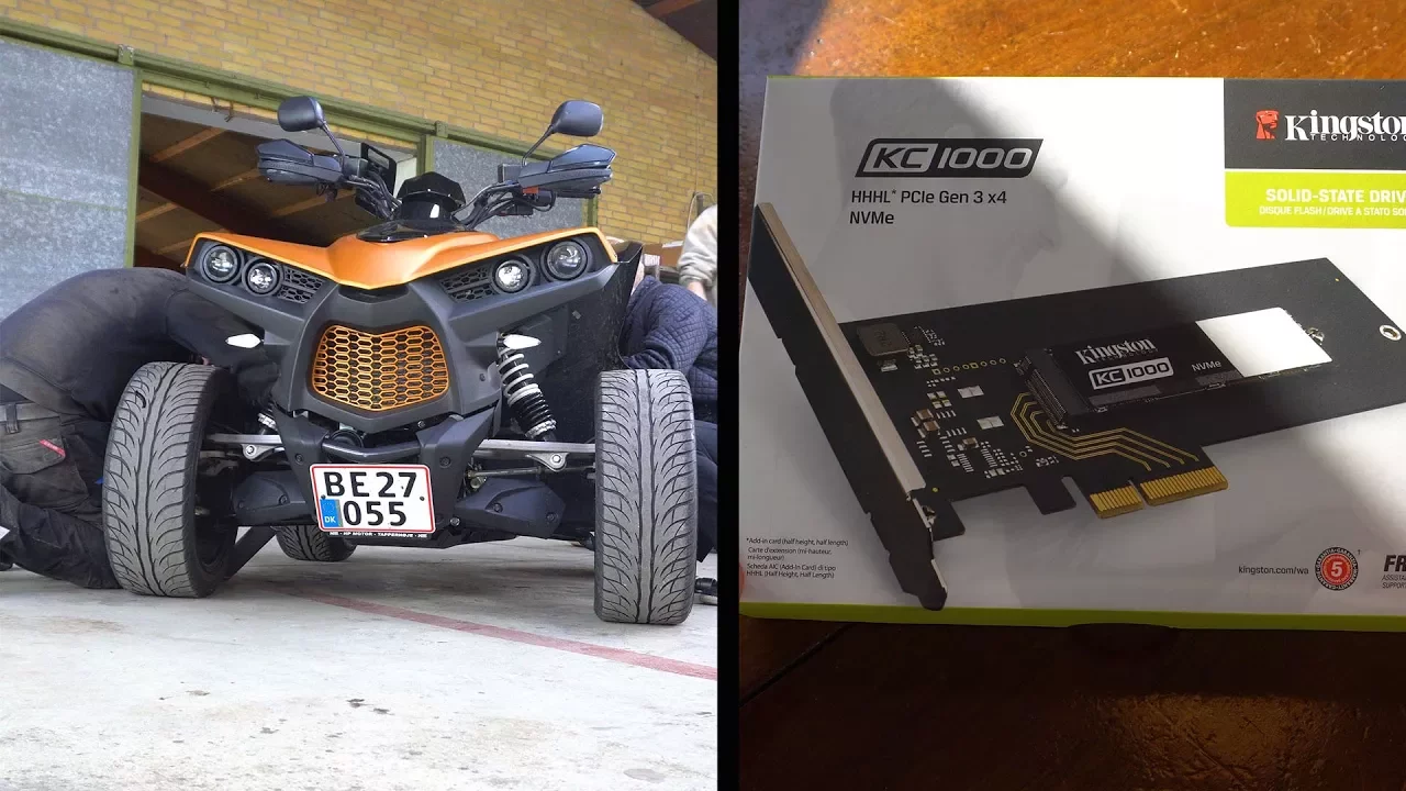 TAG MED MIG PÅ ATV VÆRKSTED / VILD GAVE FRA KINGSTON !