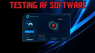 Testning af AVerMedia Capture Card software