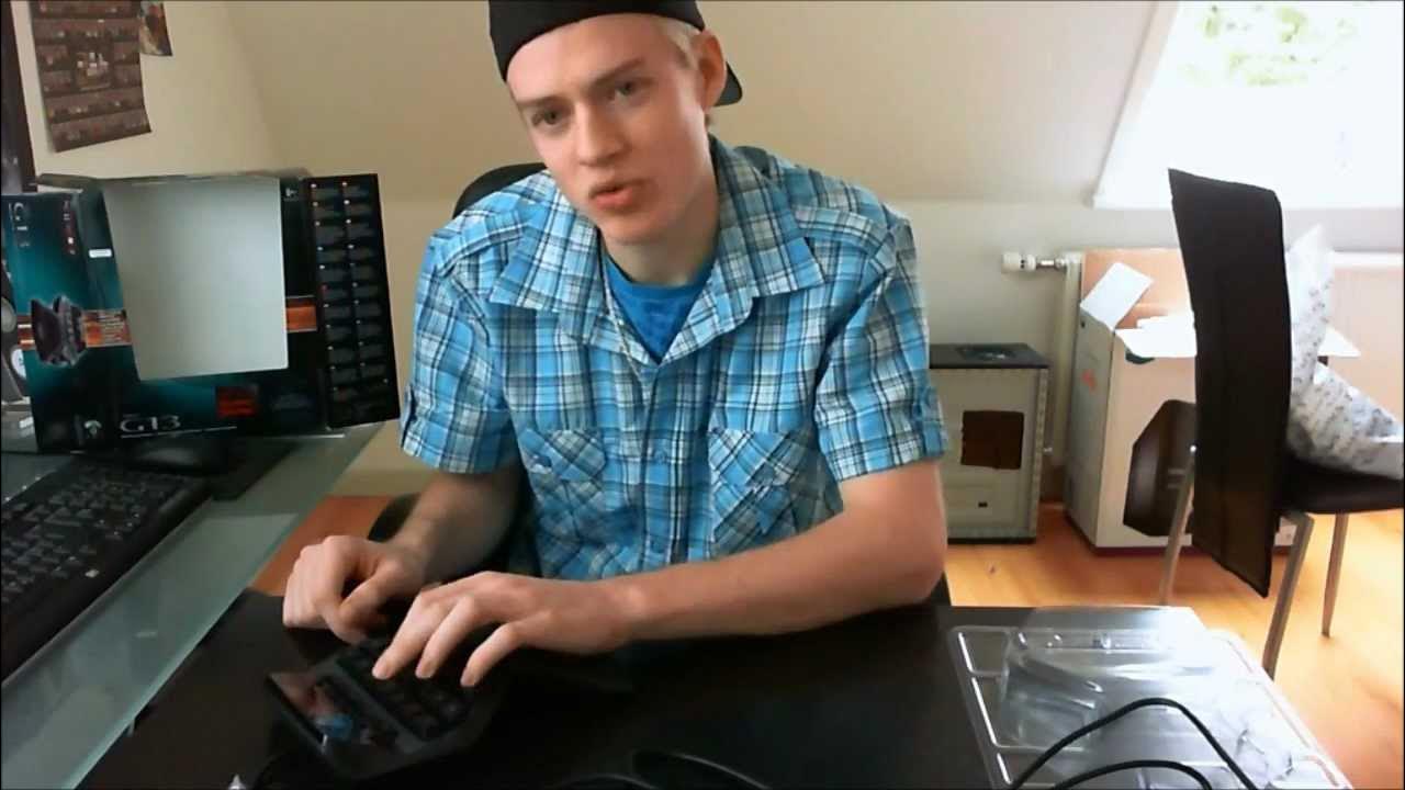 Gexpgaming Unboxing af Logitech G13 Gaming Keypad.