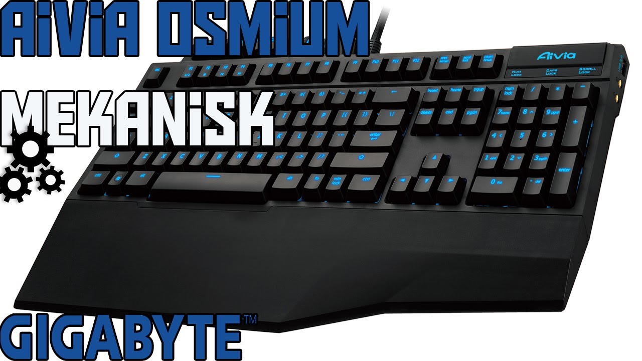 Unboxing af Gigabyte Aivia Osmium  Mekanisk Gaming Tastatur